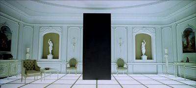 Still from 2001: A Space Odyssey (1968) that has been tagged with: wide shot
