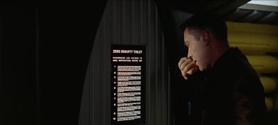 Still from 2001: A Space Odyssey (1968) that has been tagged with: 4d5421 & medium shot