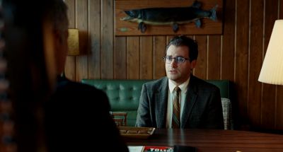 Still from A Serious Man (2009) that has been tagged with: practical lamp & office & medium wide & interior