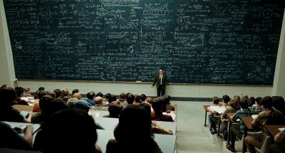 Still from A Serious Man (2009) that has been tagged with: chalkboard