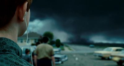 Still from A Serious Man (2009) that has been tagged with: earphones & night