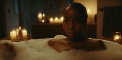Still from Commercial: Amazon — "Alexa's Body" that has been tagged with: bathroom