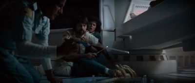 Still from Alien (1979) that has been tagged with: 424b4d
