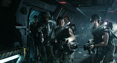 Still from Aliens (1986) that has been tagged with: cd5b5b
