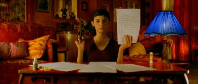 Still from Amelie (2001) that has been tagged with: paper