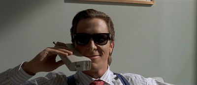 Still from American Psycho (2000) that has been tagged with: clean single