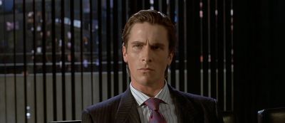 Still from American Psycho (2000) that has been tagged with: medium close-up