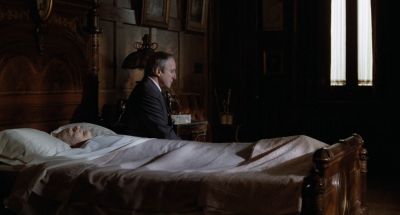 Still from Being There (1979) that has been tagged with: wide shot & interior & two-shot & day