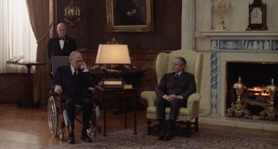 Still from Being There (1979) that has been tagged with: wheelchair & day & wide shot & interior