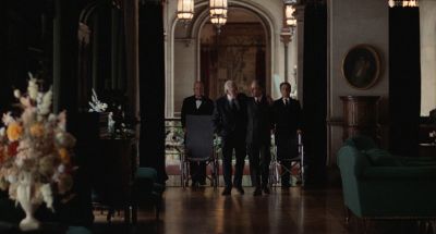 Still from Being There (1979) that has been tagged with: group-shot & wide shot & interior