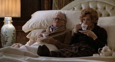 Still from Being There (1979) that has been tagged with: bedroom & bed & interior & wide shot