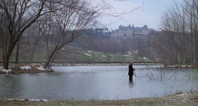 Still from Being There (1979) that has been tagged with: wading & exterior & day & lake