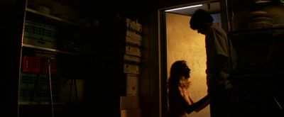 Still from Boogie Nights (1997) that has been tagged with: kitchen & doorway