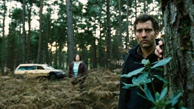 Still from Children of Men (2006) that has been tagged with: 836a54 & exterior & two-shot & wide shot & day
