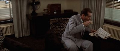 Still from Chinatown (1974) that has been tagged with: office & sitting