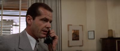 Still from Chinatown (1974) that has been tagged with: office & phone