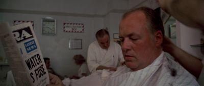 Still from Chinatown (1974) that has been tagged with: 3d2b1f & haircut