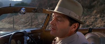 Still from Chinatown (1974) that has been tagged with: 6284b7 & car interior