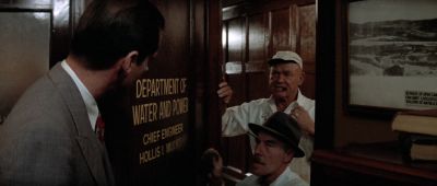 Still from Chinatown (1974) that has been tagged with: working & doorway