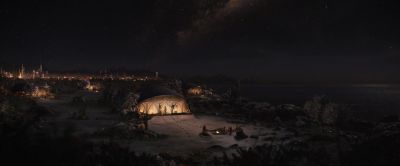 Still from Cloud Atlas (2012) that has been tagged with: establishing shot & exterior & high-angle