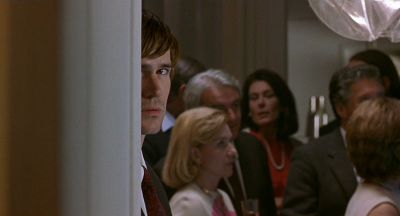 Still from CQ (2001) that has been tagged with: peeking & group-shot