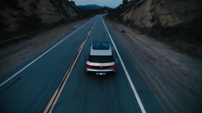 Still from Commercial: Mercedes x Highsnobiety — "Dawn" that has been tagged with: road