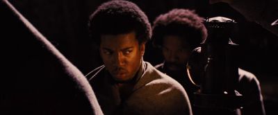 Still from Django Unchained (2012) that has been tagged with: 883f45 & two-shot