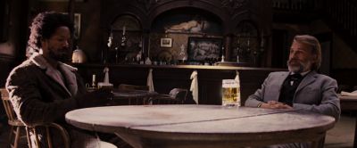 Still from Django Unchained (2012) that has been tagged with: beer & interior