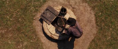Still from Django Unchained (2012) that has been tagged with: top-down
