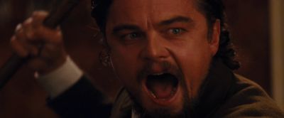 Still from Django Unchained (2012) that has been tagged with: screaming