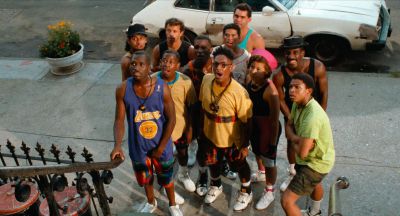 Still from Do the Right Thing (1989) that has been tagged with: group