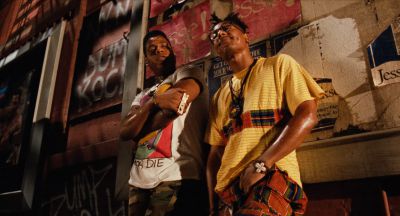 Still from Do the Right Thing (1989) that has been tagged with: dutch-angle
