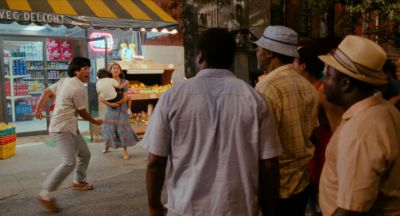 Still from Do the Right Thing (1989) that has been tagged with: wide shot