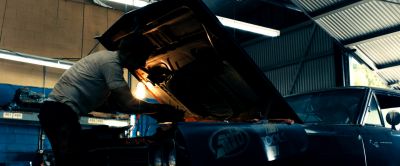 Still from Drive (2011) that has been tagged with: fluorescent light & interior