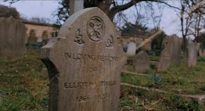 Still from Eastern Promises (2007) that has been tagged with: day & cemetary & tombstone