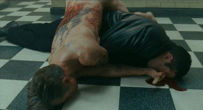 Still from Eastern Promises (2007) that has been tagged with: knife