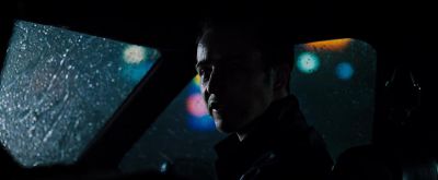 Still from Fight Club (1999) that has been tagged with: rain & car interior & clean single