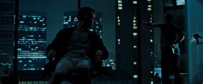 Still from Fight Club (1999) that has been tagged with: 004852 & clean single & wide shot