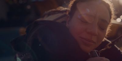 Still from Commercial: The Farmer’s Dog — "Forever" that has been tagged with: lens flare & close-up
