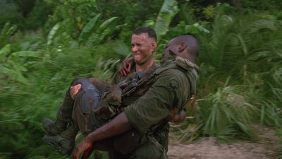 Still from Forrest Gump (1994) that has been tagged with: military & jungle
