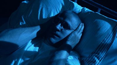 Still from Full Metal Jacket (1987) that has been tagged with: night & glasses & clean single