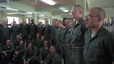 Still from Full Metal Jacket (1987) that has been tagged with: army