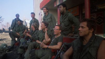Still from Full Metal Jacket (1987) that has been tagged with: group