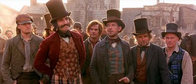 Still from Gangs of New York (2002) that has been tagged with: ab4f53 & medium wide & exterior & historical & day & period