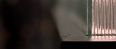 Still from Gattaca (1997) that has been tagged with: interior & extreme close-up