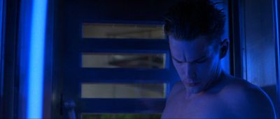 Still from Gattaca (1997) that has been tagged with: 006fff