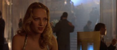 Still from Gattaca (1997) that has been tagged with: interior & medium shot & clean single & day