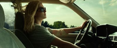 Still from Gone Girl (2014) that has been tagged with: car interior & car & clean single & exterior & driving
