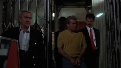 Still from GoodFellas (1990) that has been tagged with: 000000 & night & three-shot & arrested