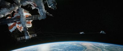 Still from Gravity (2013) that has been tagged with: space